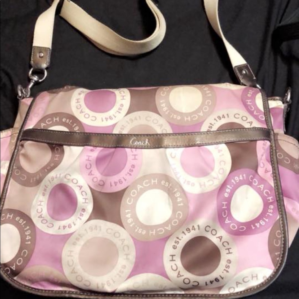 Coach diaper bag